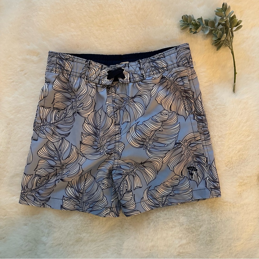 Shade Critters | EUC - Blue Monstera Swim Trucks - Size 3T